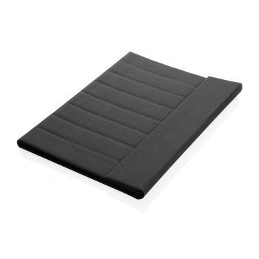 Logo trade business gift photo of: Impact Aware™ A4 portfolio with magnetic closure