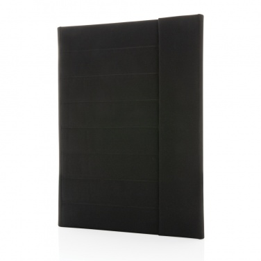 Logo trade corporate gifts image of: Impact Aware™ A4 portfolio with magnetic closure