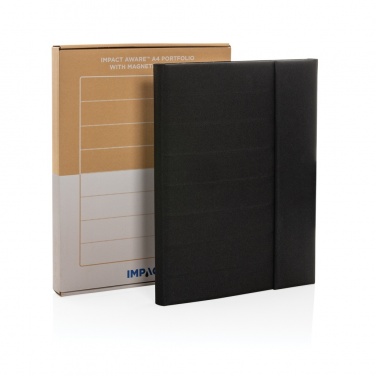 Logotrade promotional giveaway picture of: Impact Aware™ A4 portfolio with magnetic closure
