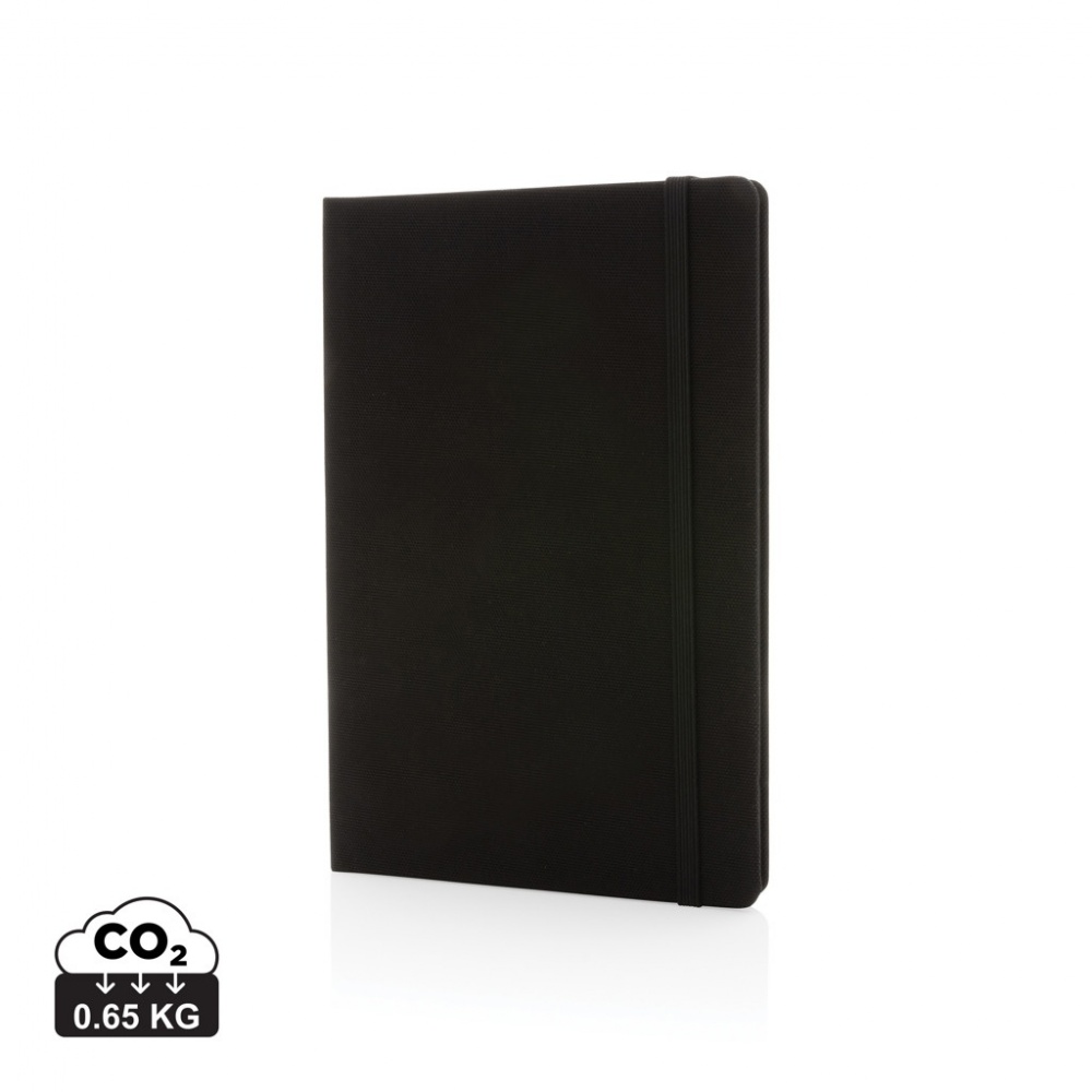 Logotrade promotional merchandise picture of: GRS certified RPET A5 notebook
