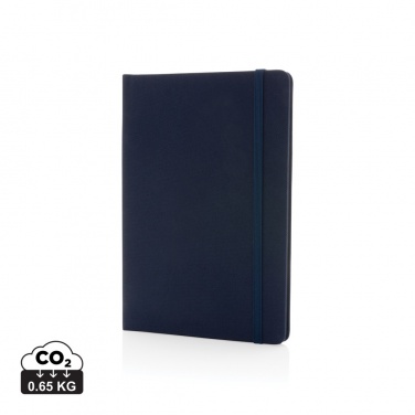Logo trade corporate gifts image of: GRS certified RPET A5 notebook