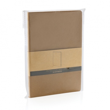 Logotrade promotional items photo of: Salton A5 GRS certified recycled paper notebook