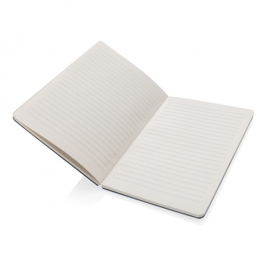 Logo trade promotional item photo of: Phrase GRS certified recycled felt A5 notebook
