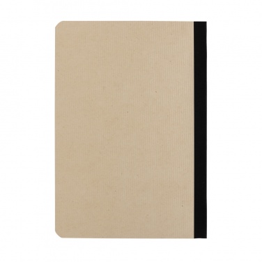 Logo trade promotional giveaways image of: Stylo Sugarcane paper A5 Notebook