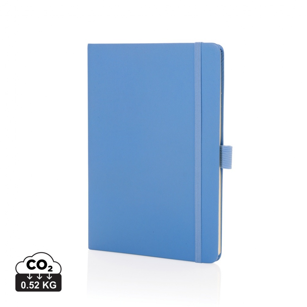 Logo trade promotional gifts picture of: Sam A5 RCS certified bonded leather classic notebook
