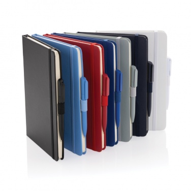 Logotrade promotional merchandise image of: Sam A5 RCS certified bonded leather classic notebook