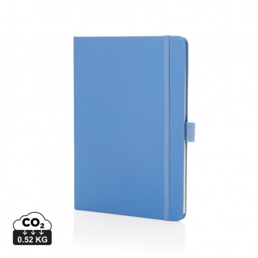 Logotrade corporate gift image of: Sam A5 RCS certified bonded leather classic notebook