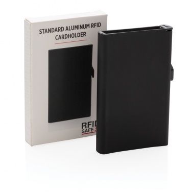 Logo trade corporate gifts picture of: Standard aluminium RFID cardholder
