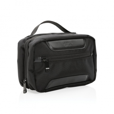 Logotrade promotional gifts photo of: Swiss Peak AWARE™ RPET Voyager toiletry bag