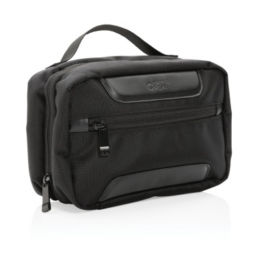 Logotrade promotional gifts photo of: Swiss Peak AWARE™ RPET Voyager toiletry bag