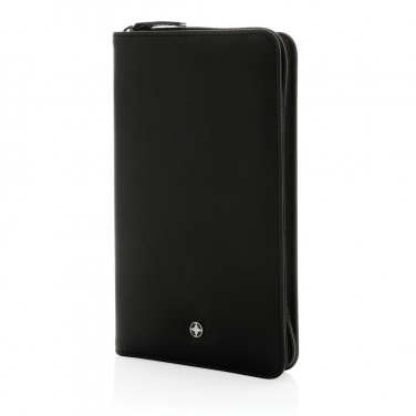 Logo trade promotional merchandise photo of: Swiss Peak Heritage RCS rPU RFID travel wallet