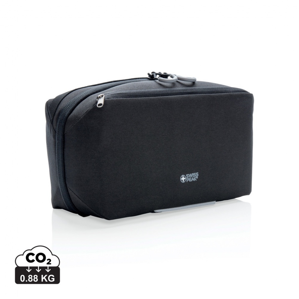 Logotrade advertising product picture of: Swiss Peak AWARE™ toiletry bag PVC free