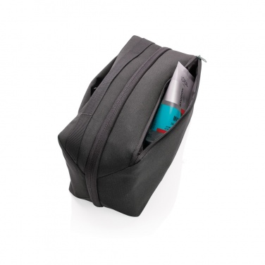 Logo trade promotional products image of: Swiss Peak AWARE™ toiletry bag PVC free