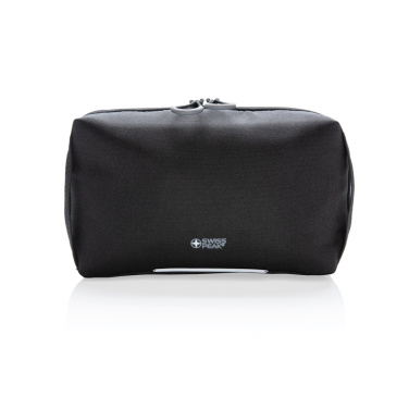 Logo trade promotional merchandise image of: Swiss Peak AWARE™ tech pouch PVC free