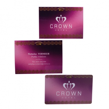 Logo trade promotional gifts image of: Anti-skimming RFID shield card with active jamming chip