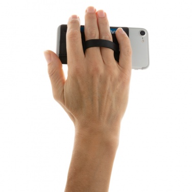 Logo trade promotional merchandise picture of: 3-in-1 Phone Card Holder RFID