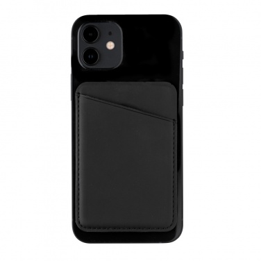 Logo trade promotional giveaways picture of: Magnetic phone card holder