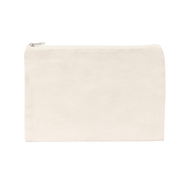 Logo trade promotional gifts picture of: Impact Aware™ 285 gsm rcanvas pencil case undyed