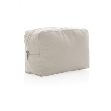 Logotrade promotional products photo of: Impact Aware™ 285 gsm rcanvas toiletry bag undyed