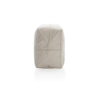Logotrade promotional products photo of: Impact Aware™ 285 gsm rcanvas toiletry bag undyed