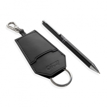 Logotrade corporate gifts photo of: SP Tula RCS certified recycled PU key holder and pen set