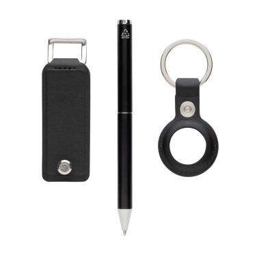 Logo trade promotional giveaways image of: SP Tula RCS certified rPU 3 piece deluxe gift set