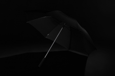 Logo trade promotional gifts image of: Swiss Peak Aware™ Ultra-light manual 25” Alu umbrella