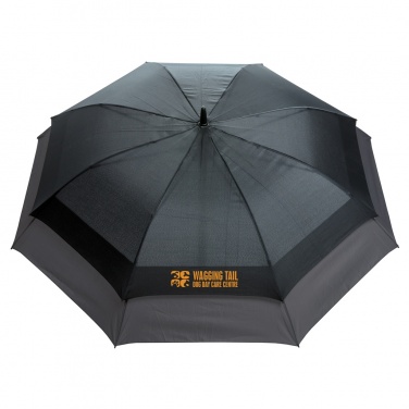 Logo trade promotional gifts picture of: Swiss Peak AWARE™ 23" to 27" expandable umbrella