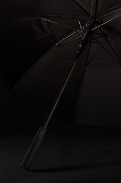 Logo trade promotional merchandise image of: Swiss peak AWARE™ Tornado 23” storm umbrella
