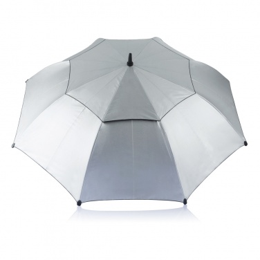 Logo trade promotional merchandise image of: 27” Hurricane storm umbrella