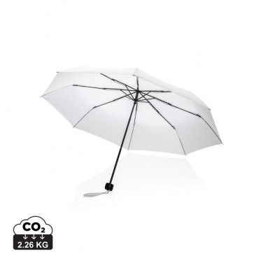 Logo trade corporate gift photo of: 20.5" Impact AWARE™ RPET 190T mini umbrella