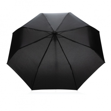 Logo trade advertising product photo of: 21" Impact AWARE™ RPET 190T mini auto open umbrella