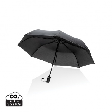 Logotrade promotional gift image of: 21" Impact AWARE™ RPET 190T mini auto open umbrella