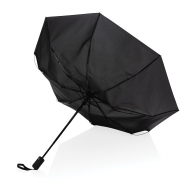 Logo trade corporate gift photo of: 21" Impact AWARE™ RPET 190T auto open/close umbrella