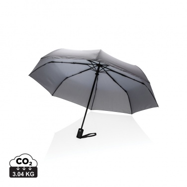 Logotrade promotional product image of: 21" Impact AWARE™ RPET 190T auto open/close umbrella