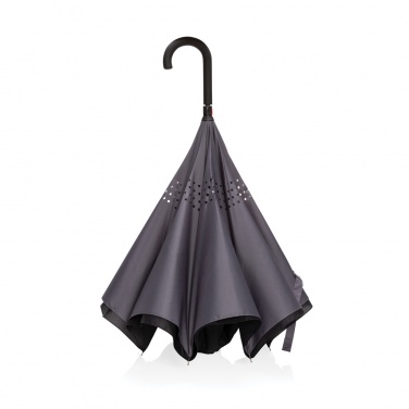 Logotrade business gift image of: 23" Impact AWARE™ RPET 190T reversible umbrella