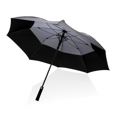 Logotrade business gift image of: 27" Impact AWARE™ RPET 190T auto open stormproof umbrella