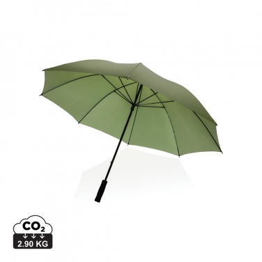 Logo trade corporate gifts picture of: 30" Impact AWARE™ RPET 190T Storm proof umbrella