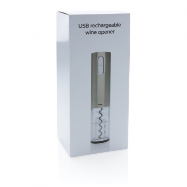 Logotrade promotional items photo of: Electric wine opener - USB rechargeable