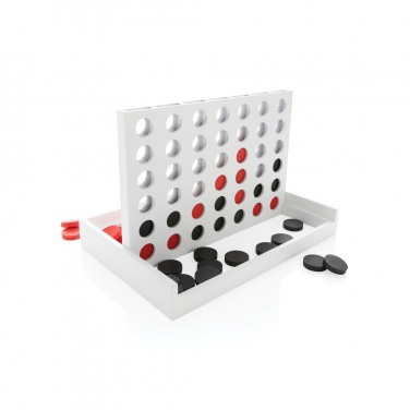 Logotrade promotional item picture of: Connect four wooden game