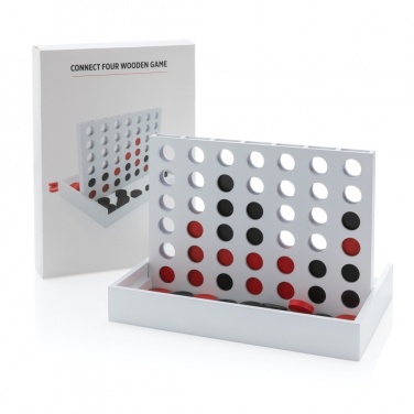 Logo trade corporate gift photo of: Connect four wooden game