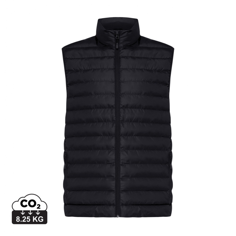 Logotrade promotional giveaway image of: Iqoniq Meru men recycled polyester bodywarmer