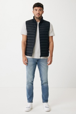 Logo trade business gifts image of: Iqoniq Meru men recycled polyester bodywarmer