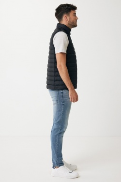 Logo trade promotional giveaway photo of: Iqoniq Meru men recycled polyester bodywarmer
