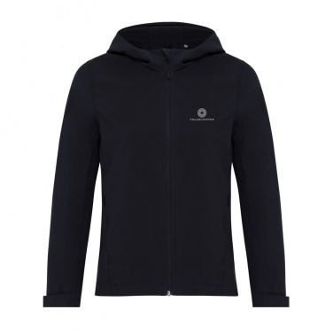 Logo trade corporate gift photo of: Iqoniq Makalu women recycled polyester soft shell jacket