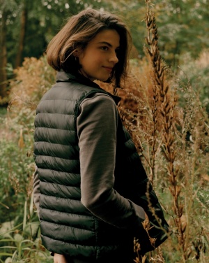 Logotrade promotional giveaway image of: Iqoniq Meru women recycled polyester bodywarmer