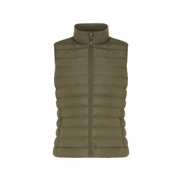 Logo trade business gifts image of: Iqoniq Meru women recycled polyester bodywarmer