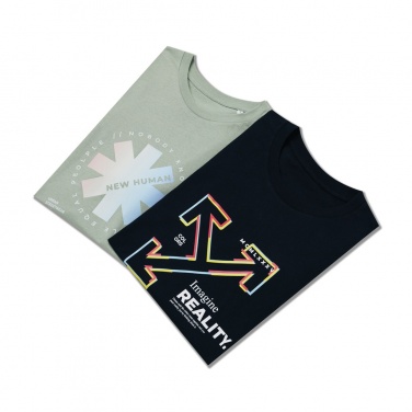 Logo trade promotional merchandise image of: Iqoniq Bryce recycled cotton t-shirt