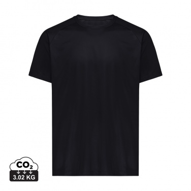 Logo trade business gifts image of: Iqoniq Tikal recycled polyester quick dry sport t-shirt