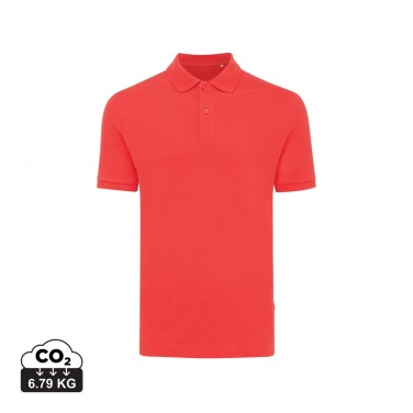Logo trade promotional item photo of: Iqoniq Yosemite recycled cotton pique polo
